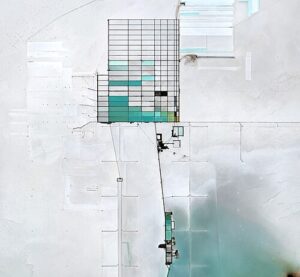IMAGE—Evaporation ponds for lithium bicarbonate extraction in the Salar de Uyuni, Bolivia. Coordenação-Geral de Observação da Terra/INPE. Flickr (https://www.flickr.com/photos/153282474@N02/43000042851/)